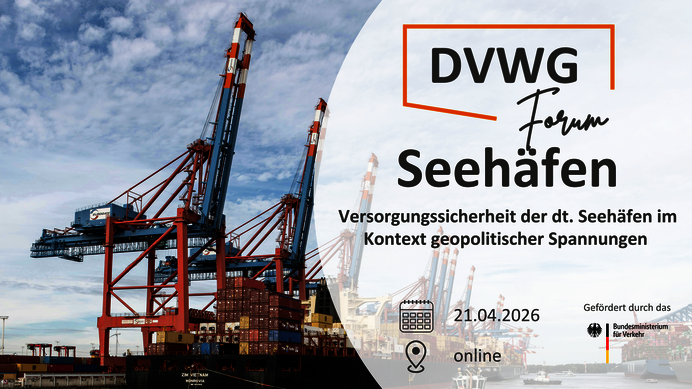 Banner DVWG-Forum Seehäfen