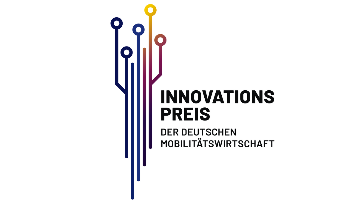 Logo Innovationspreis der Deutschen Mobilitätswirtschaft