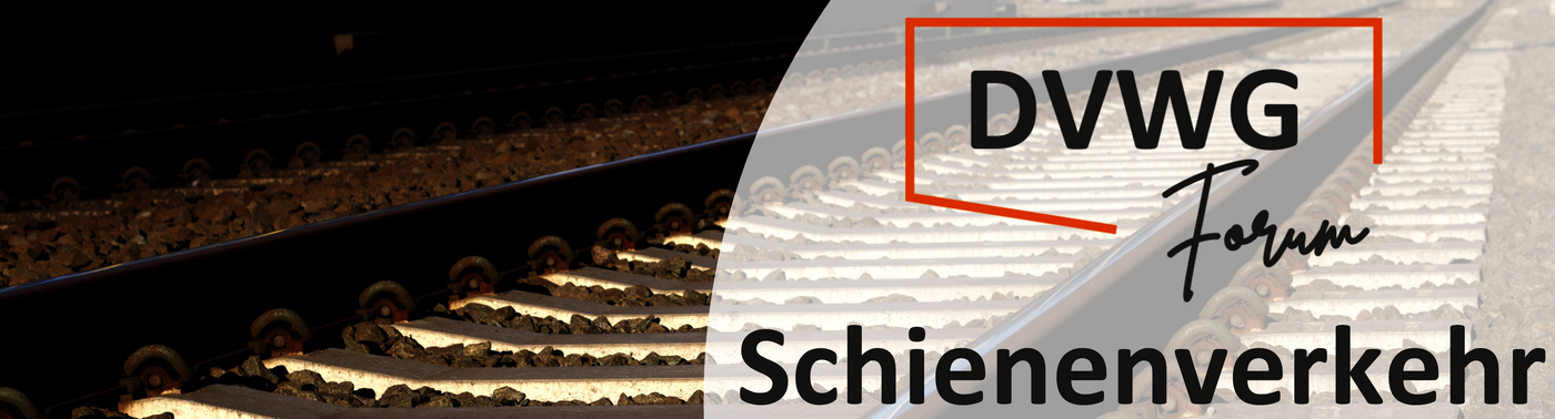 Banner DVWG-Forum Schienenverkehr