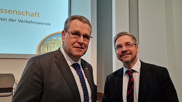  Minister Rainer Genilke und OB Mike Schubert 